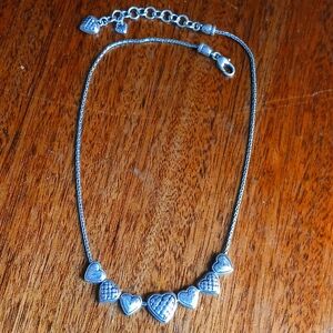 Brighton ❤️ Heart Necklace! Silver, with superior attention to detail